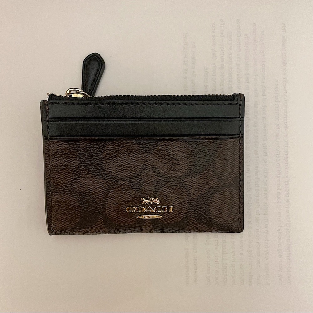 Coach Mini Skinny ID Case Wallet